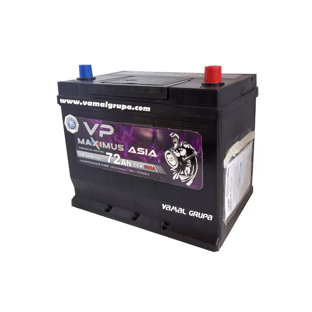 VP Maximus Asia 72ah L+ 12V