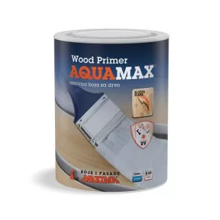 Aquamax Wood Primer 0.65L Bela